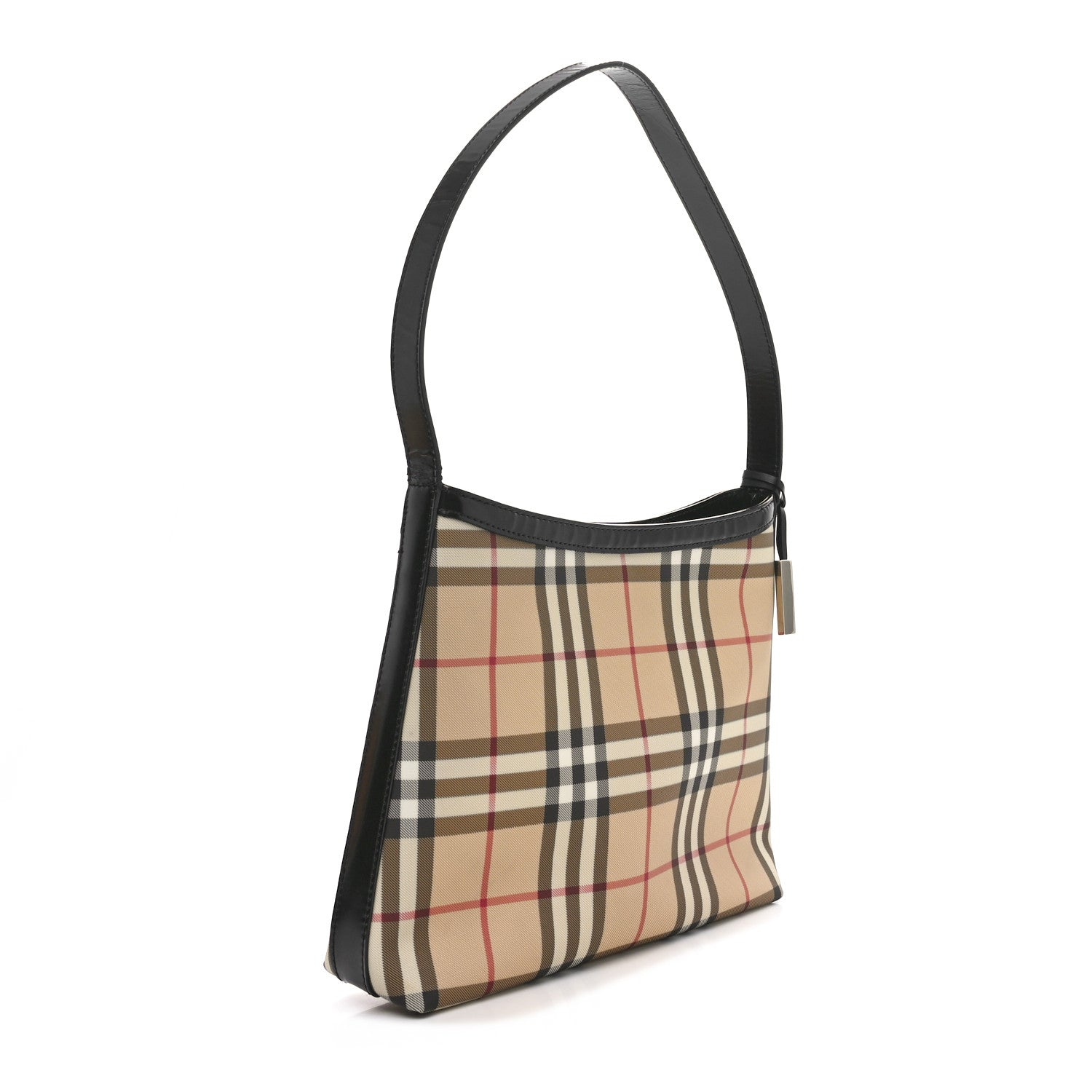 Burberry Vintage Check Shoulder Bag Black 3 of 11
