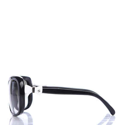 Chanel CC Bow Sunglasses 5171 Black White 3 of 7