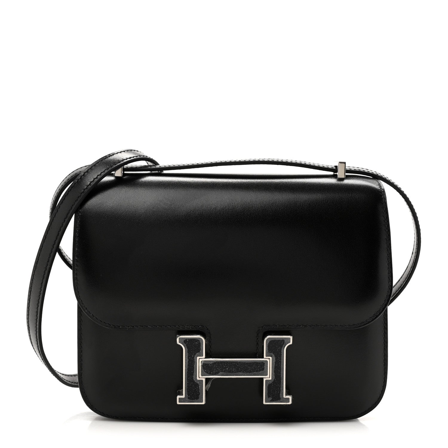 Hermes Box Aventurine Constance 18 Black 1 of 12