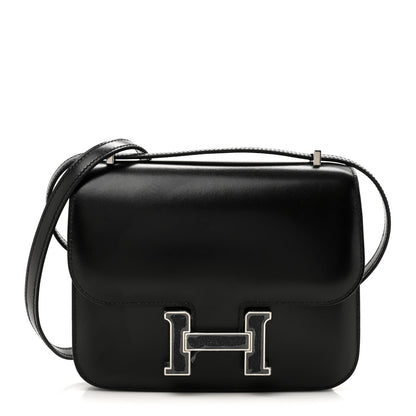 Hermes Box Aventurine Constance 18 Black 1 of 12