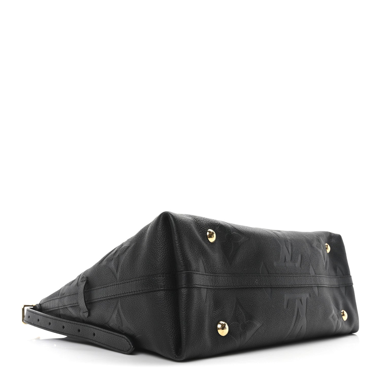 Louis Vuitton Empreinte Monogram Giant CarryAll MM Black 4 of 9