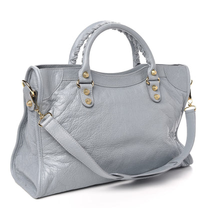 Balenciaga Agneau Giant 12 Gold Hardware City Bleu Opaline 3 of 10