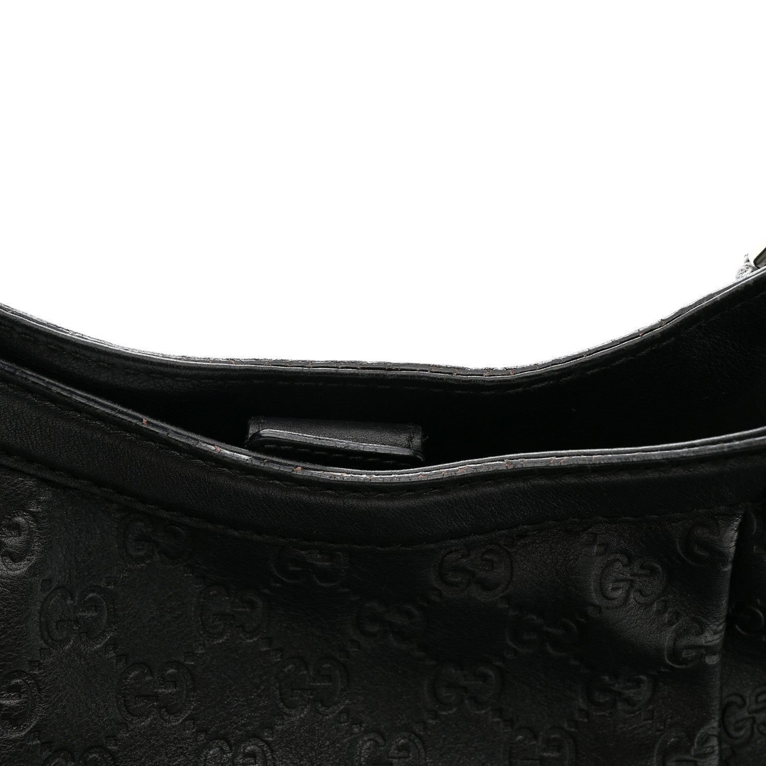 Gucci Guccissima Large Sukey Tote Black 14 of 19