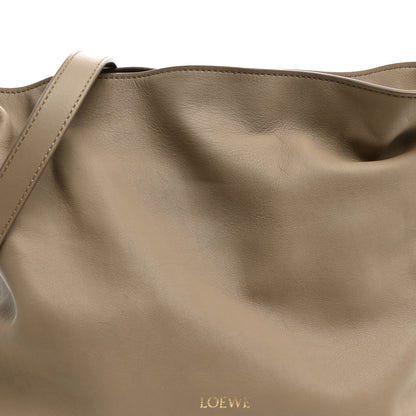 Loewe Nappa Calfskin Medium Flamenco Knot Clutch Sand 8 of 10