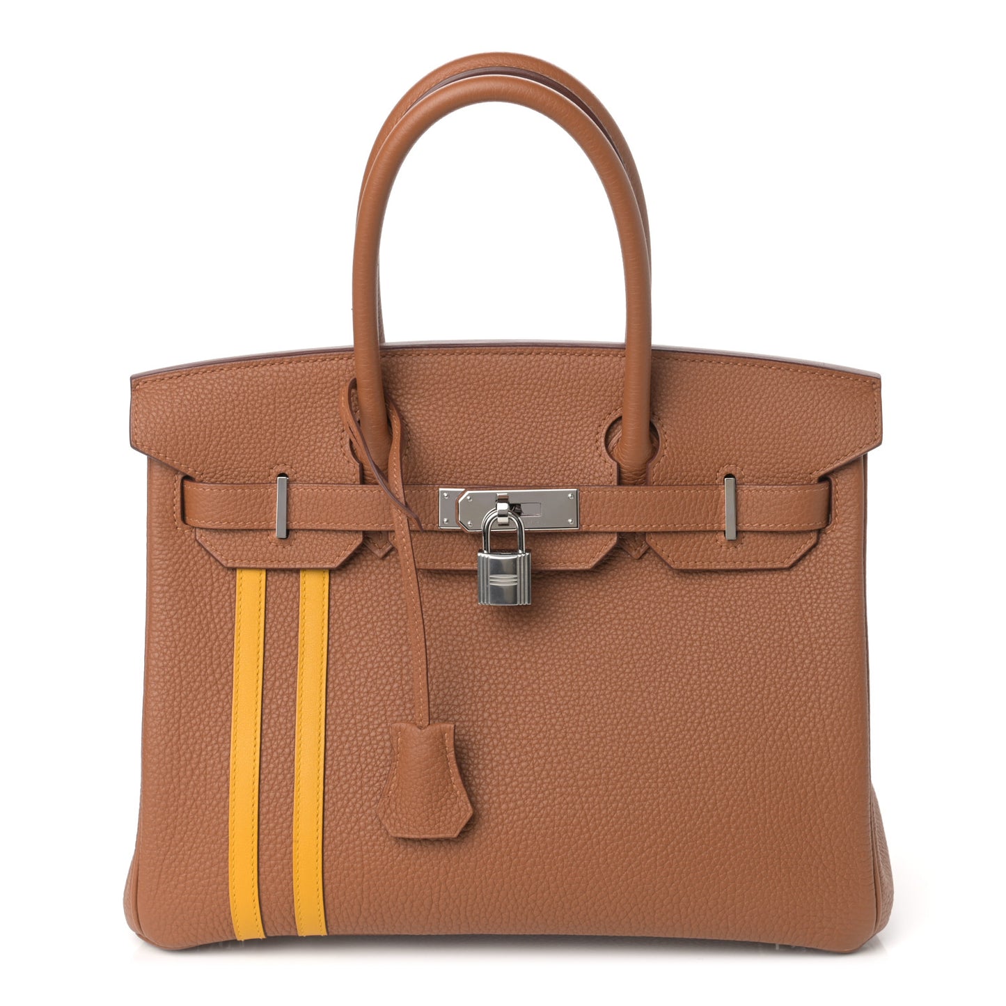 Togo Swift Officier Birkin 30 Gold Ambre