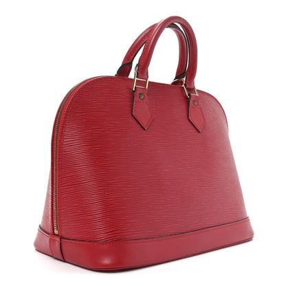 Louis Vuitton Epi Alma PM Castillan Red 2 of 8