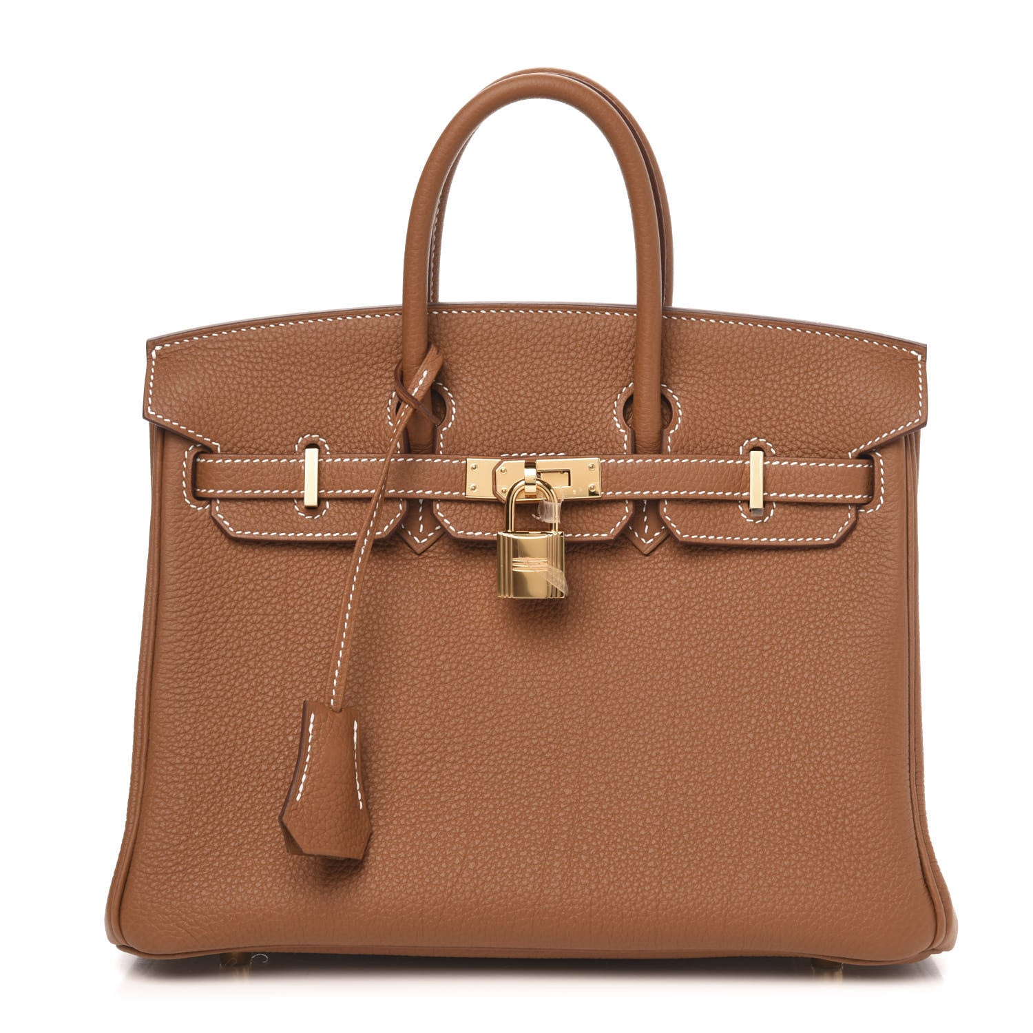 Hermes Togo Birkin 25 Gold 1 of 10