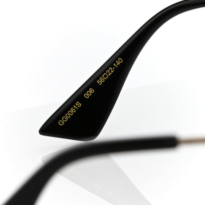 Gucci Round Sunglasses GG 0061S Gold Pink 6 of 7
