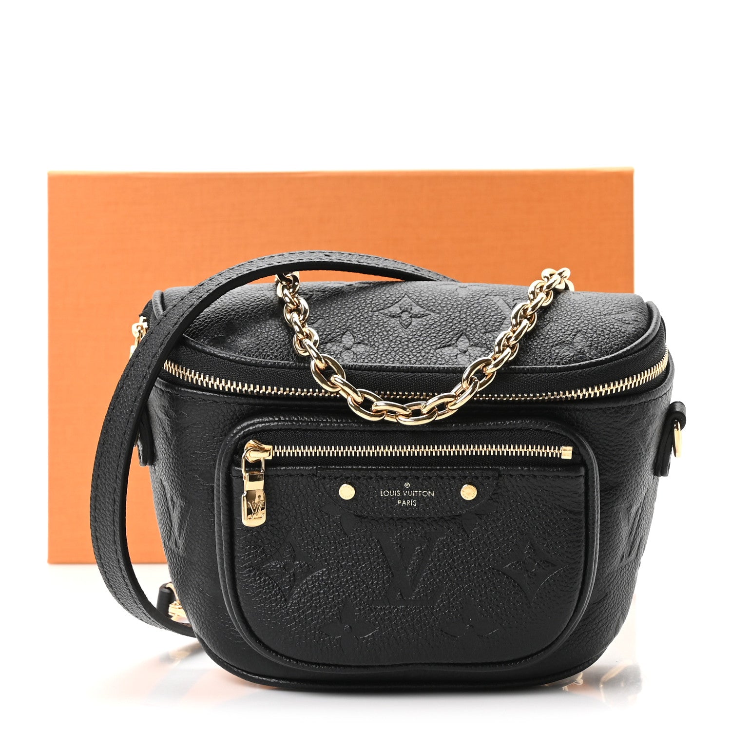 Louis Vuitton Empreinte Mini Bumbag Black 10 of 10