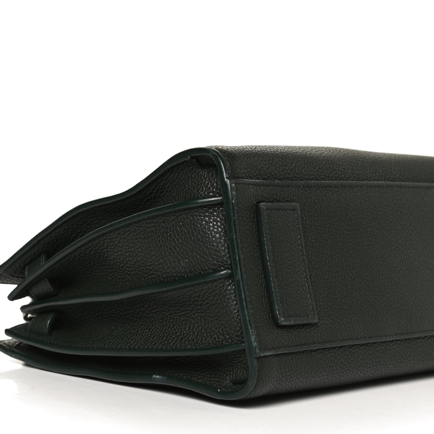 Saint Laurent Grained Calfskin Baby Sac De Jour Souple Dark Green 8 of 12