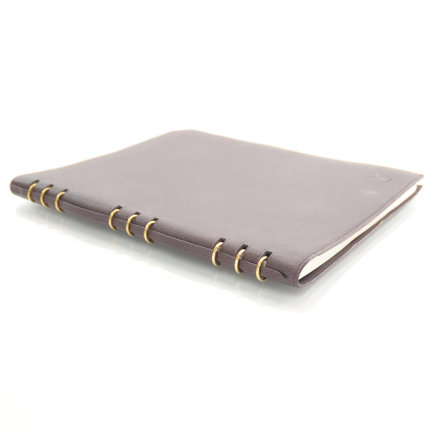 Louis Vuitton Leather Dedalus Agenda Cover Acajou 3 of 8