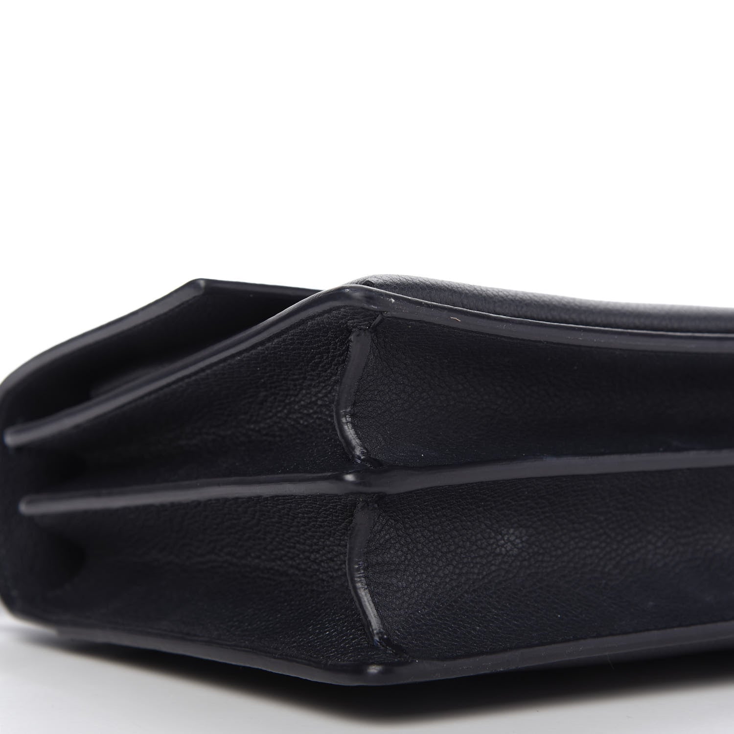Saint Laurent Grained Calfskin Medium Monogram Sunset Navy Blue 6 of 13