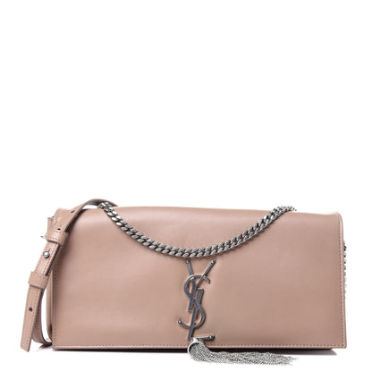 Saint Laurent Lambskin Monogram Tassel Kate 99 Gold Sand 1 of 11