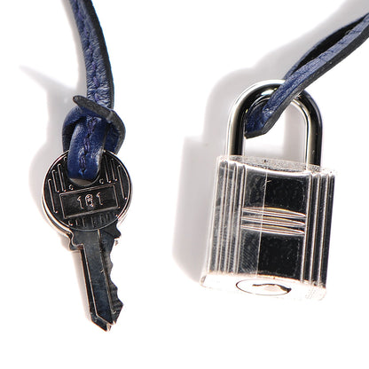 Hermes Togo Kelly Retourne 32 Bleu Saphir 21 of 23
