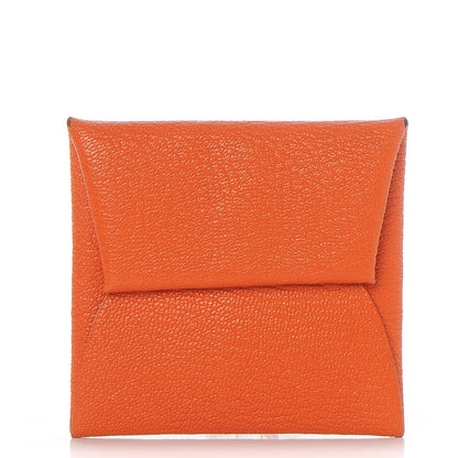 Hermes Chevre Mysore Bastia Coin Purse Feu 1 of 8