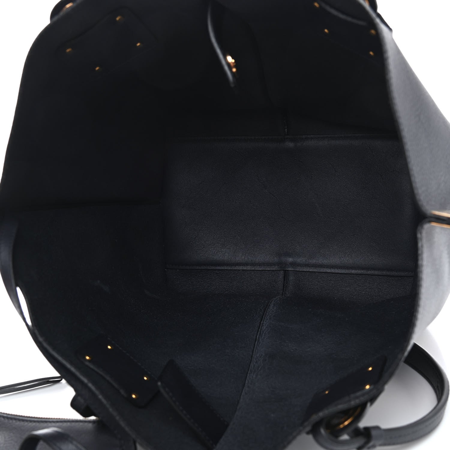 Chloe Smooth Calfskin Medium Vick Tote Full Blue 6 of 11