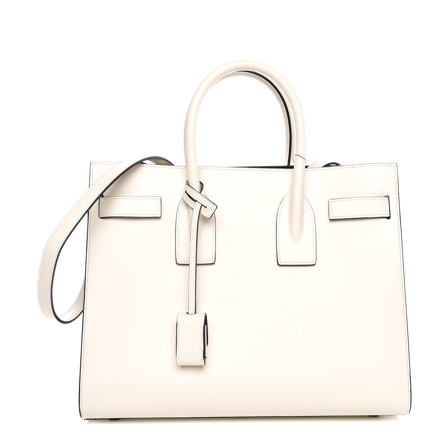 Saint Laurent Calfskin Small Sac De Jour Porcellana Black 1 of 9