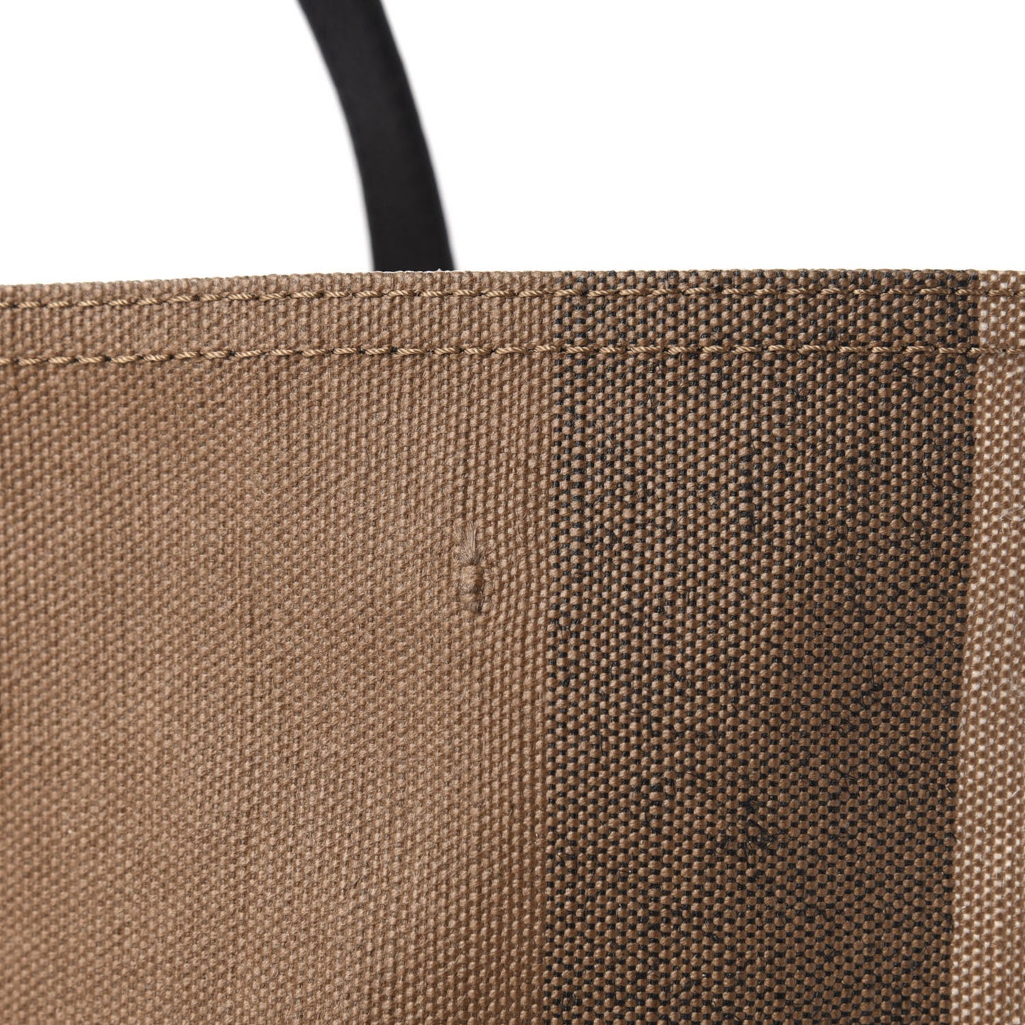 Coated Canvas Mega Check Medium Doodle Tote Black