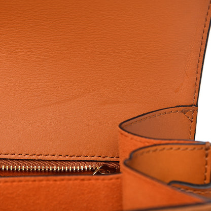 MCM Visetos Calfskin Small Patricia Crossbody Bag Cognac Black 5 of 10