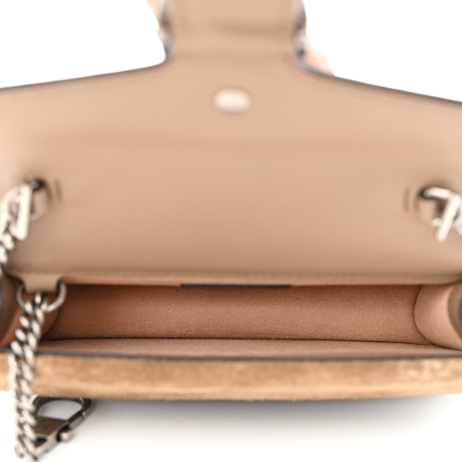 Gucci GG Supreme Monogram Super Mini Dionysus Shoulder Bag Taupe 5 of 12