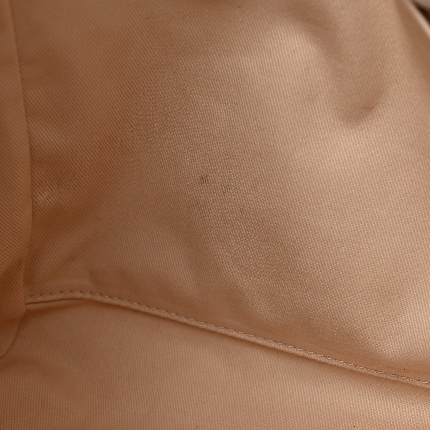Mixed Fibers Calfskin Medium Deauville Tote Light Beige