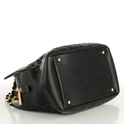 Chanel Caviar Quilted Petit Timeless Tote PTT Black 4 of 7
