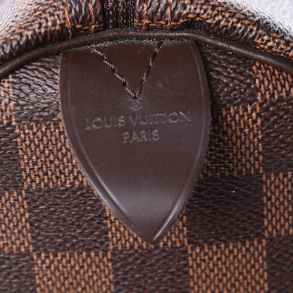Louis Vuitton Damier Ebene Speedy 35 8 of 11