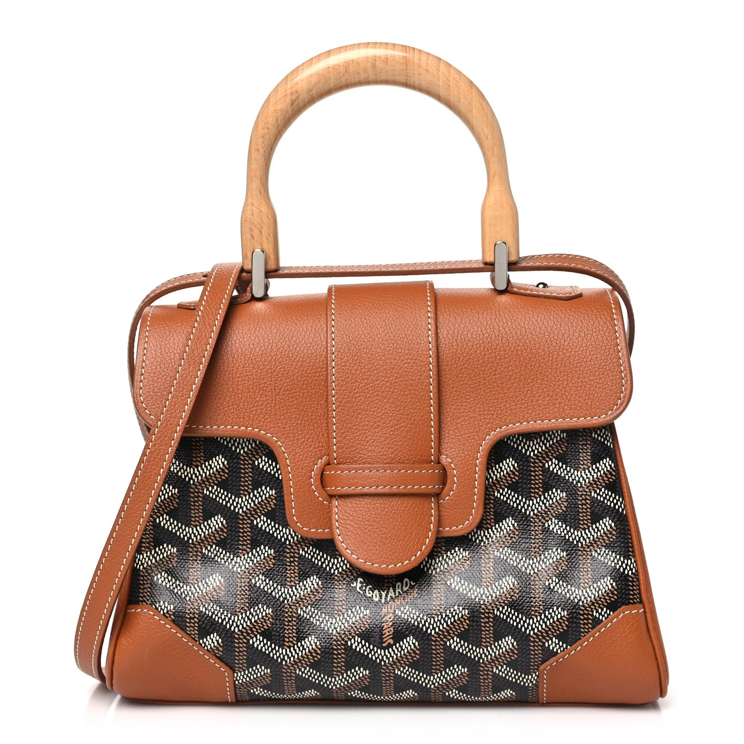 Goyard Goyardine Mini Saigon Black Gold 1 of 12