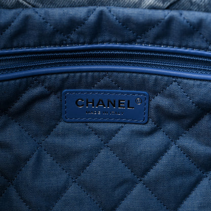 Chanel Denim Quilted Chanel 22 Blue 7 of 11