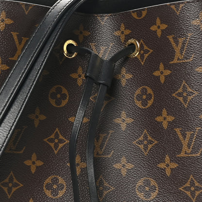 Louis Vuitton Monogram Neonoe MM Black 7 of 10