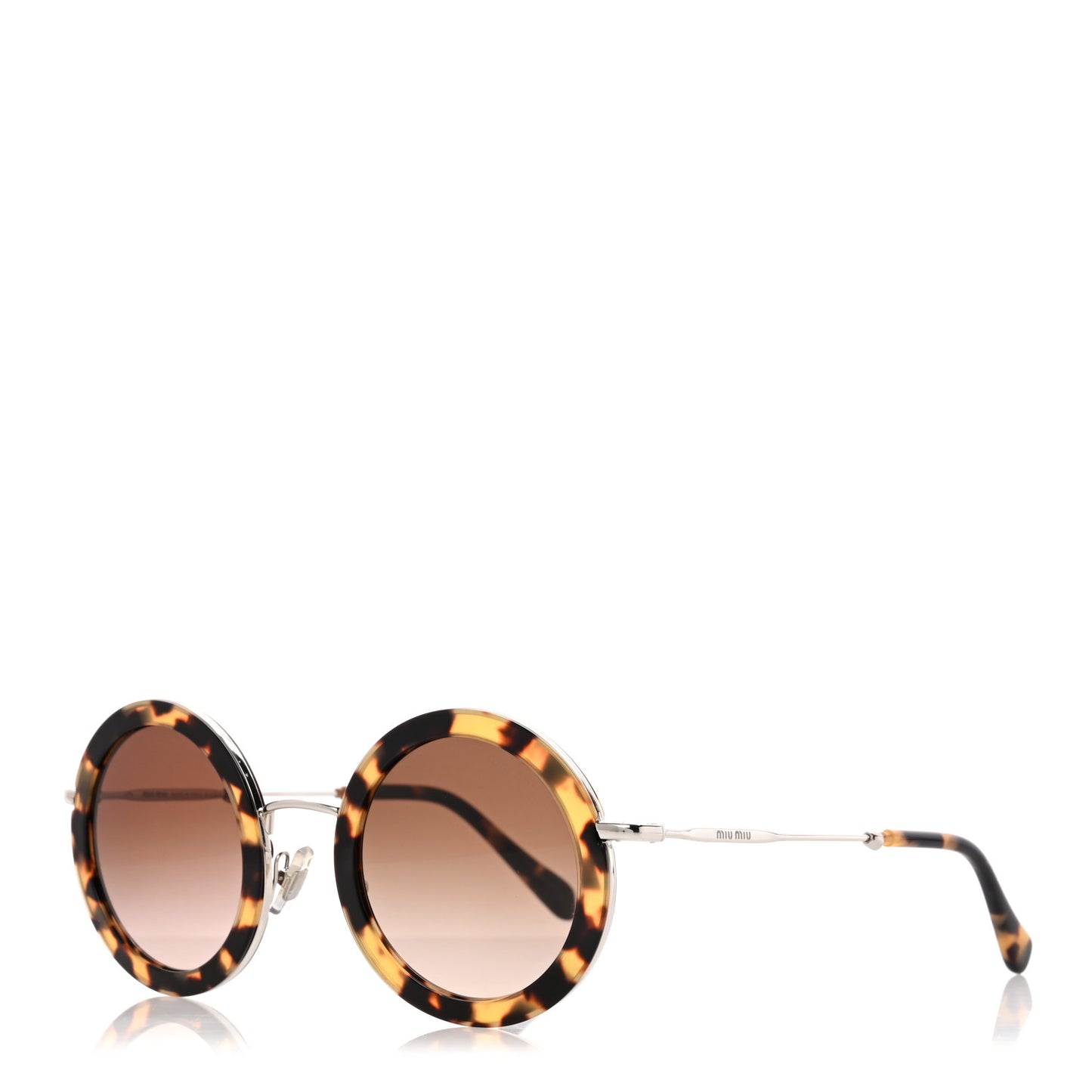 Round Sunglasses SMU59U Tortoise