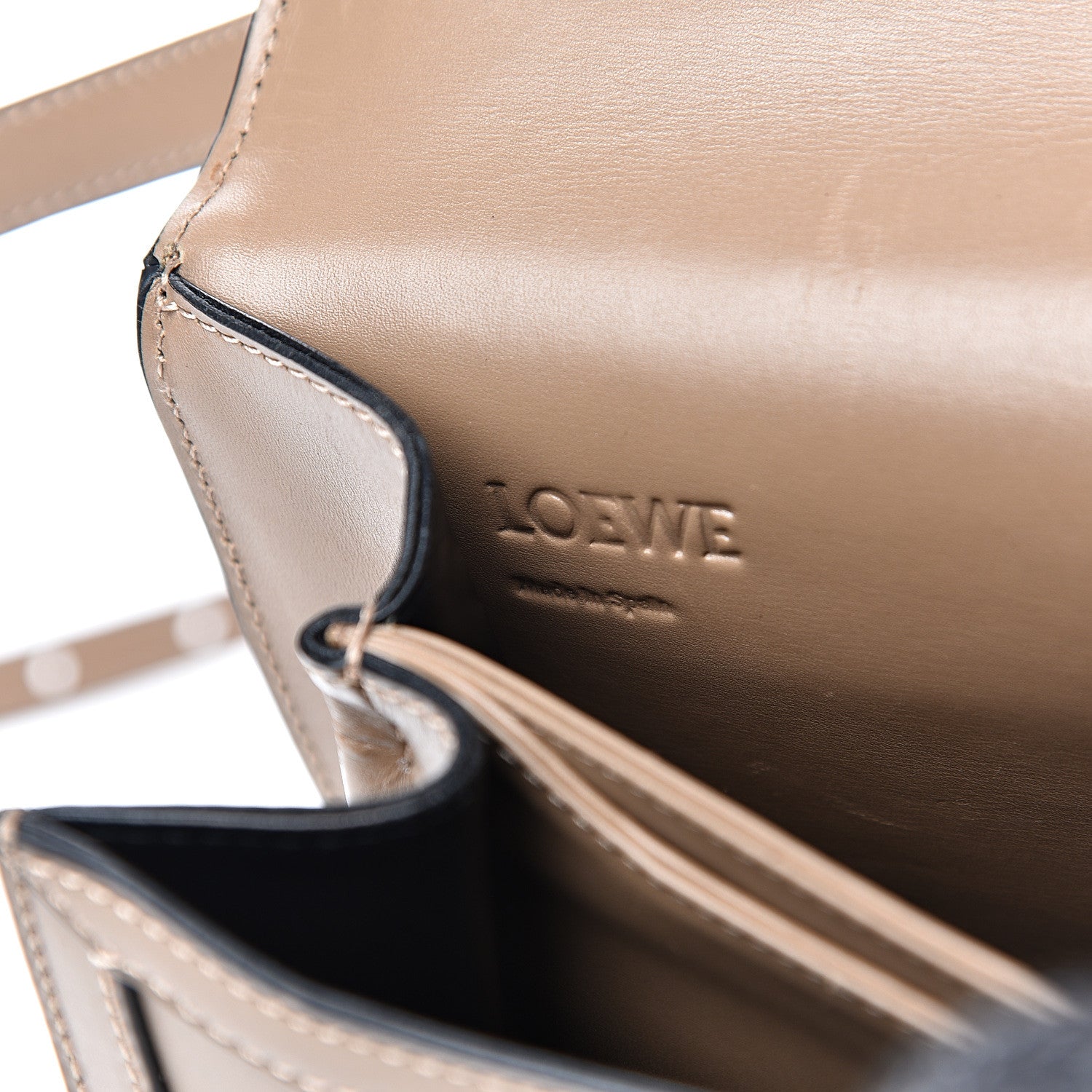 Loewe Calfskin Medium Barcelona Shoulder Bag Mink 5 of 13