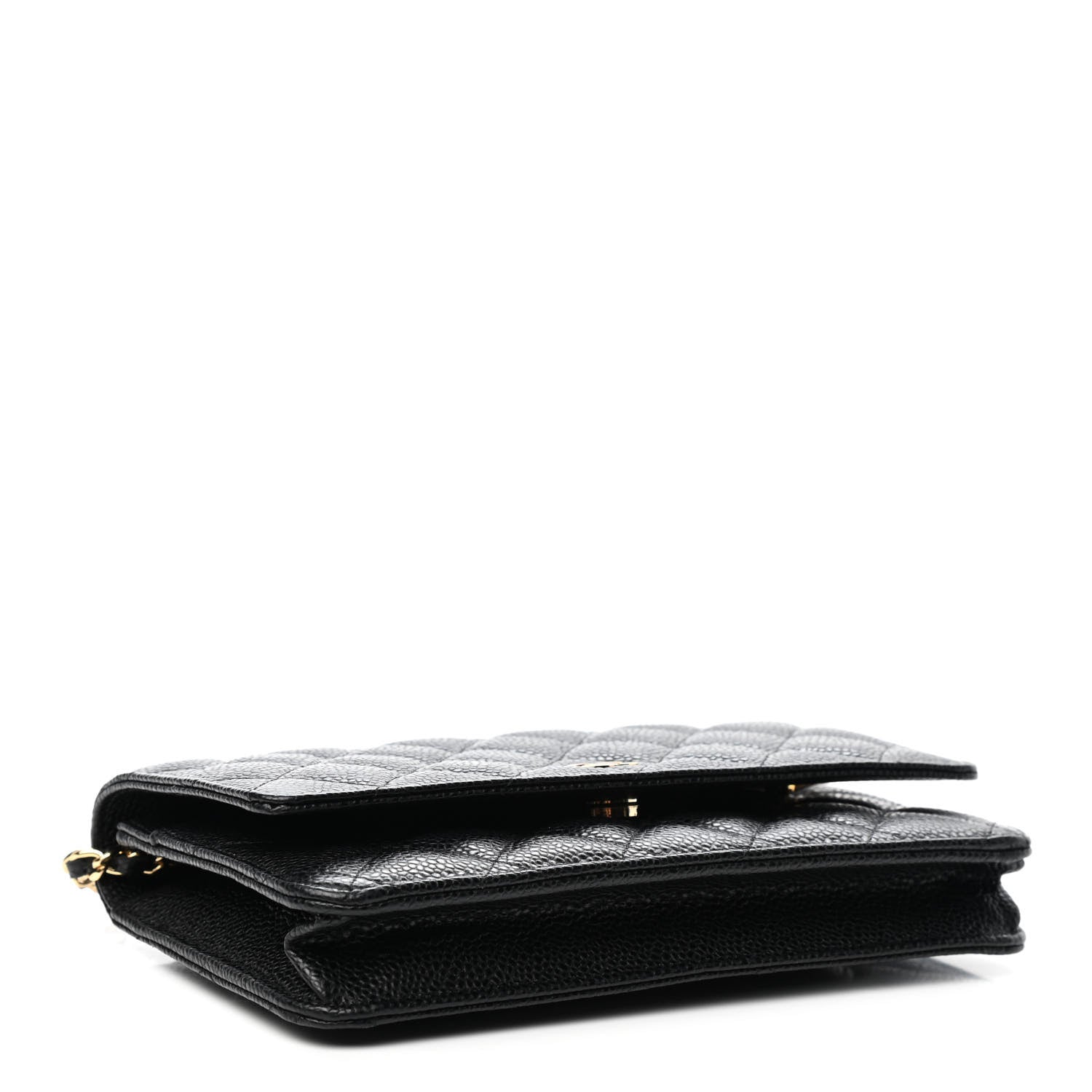 Chanel Caviar Quilted Wallet On Chain WOC Black 3 of 5