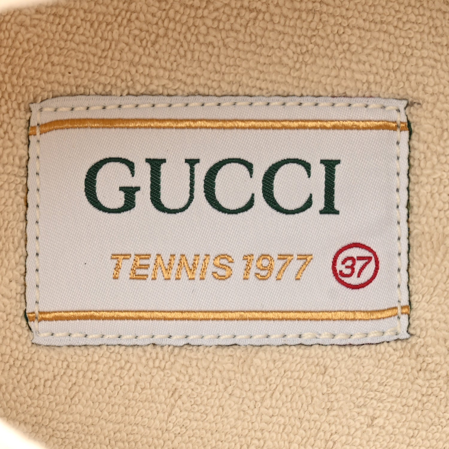 Gucci GG Monogram Womens 1977 Tennis Platform 52mm Sneakers 37 Great White Mystic White 6 of 8