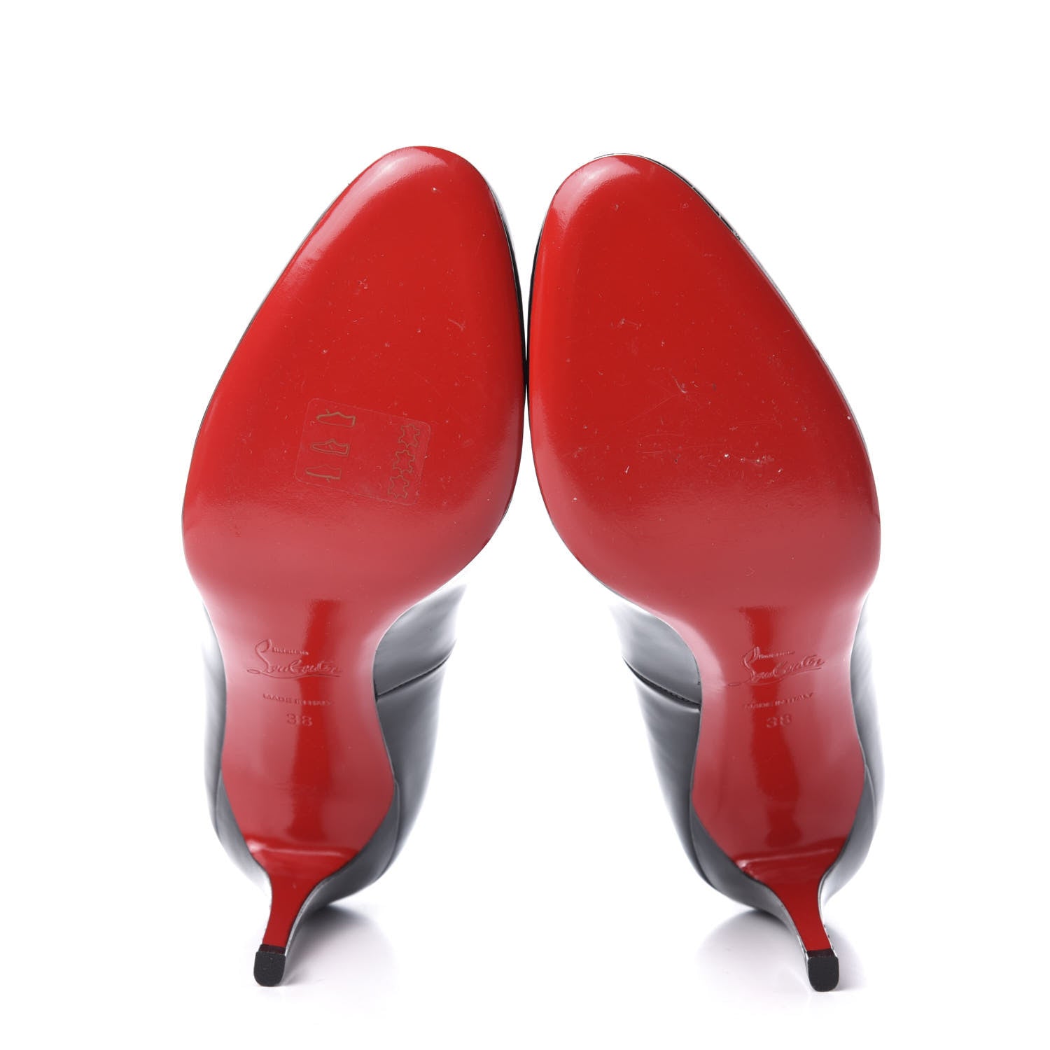 Christian Louboutin Patent Simple 85 Pumps 38 Black 5 of 8