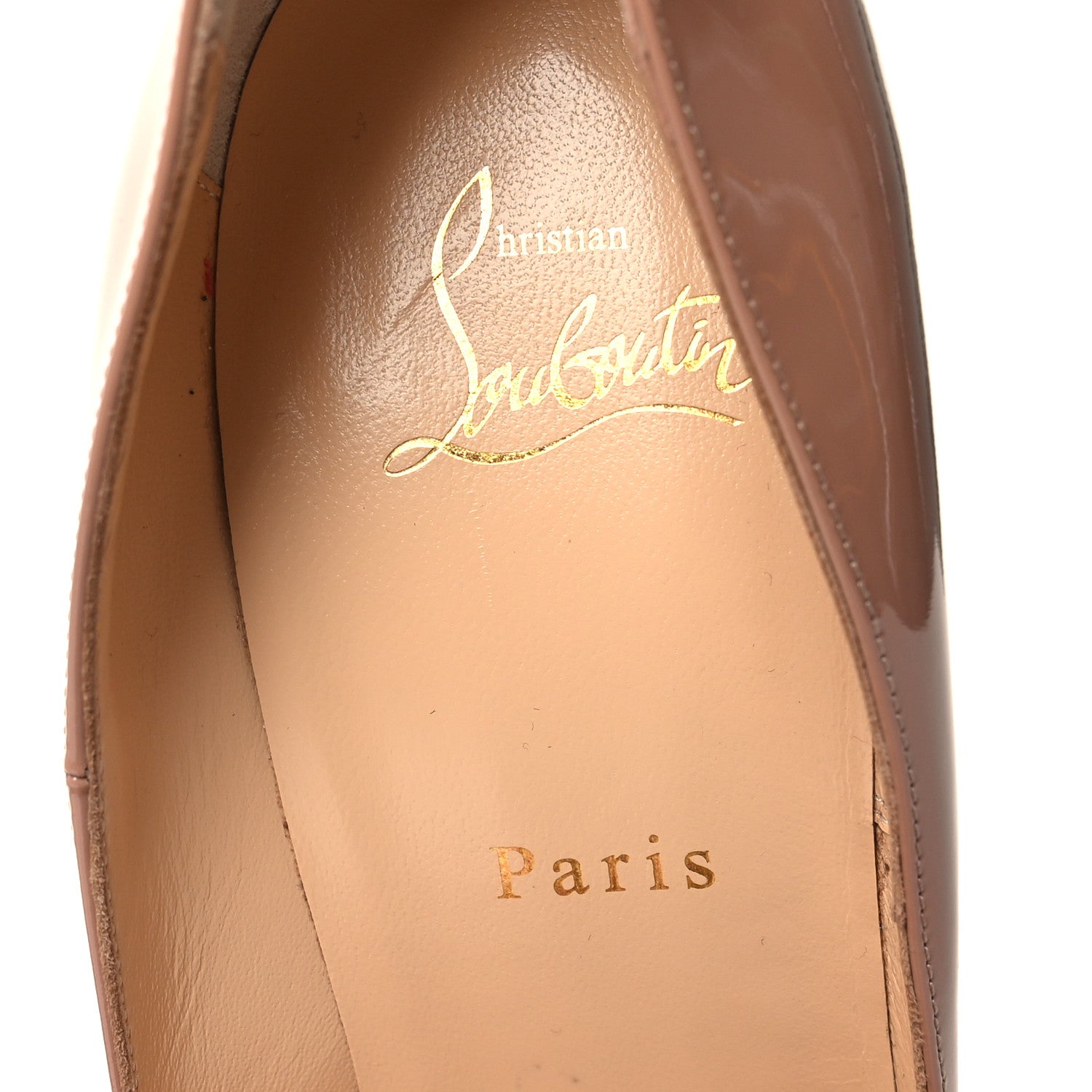 Christian Louboutin Patent So Kate 120 Pumps 40 Nude 7 of 8