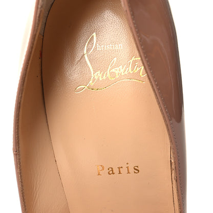 Christian Louboutin Patent So Kate 120 Pumps 40 Nude 7 of 8
