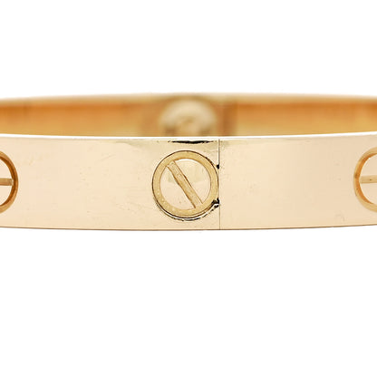 Cartier 18K Yellow Gold LOVE Bracelet 16 5 of 9