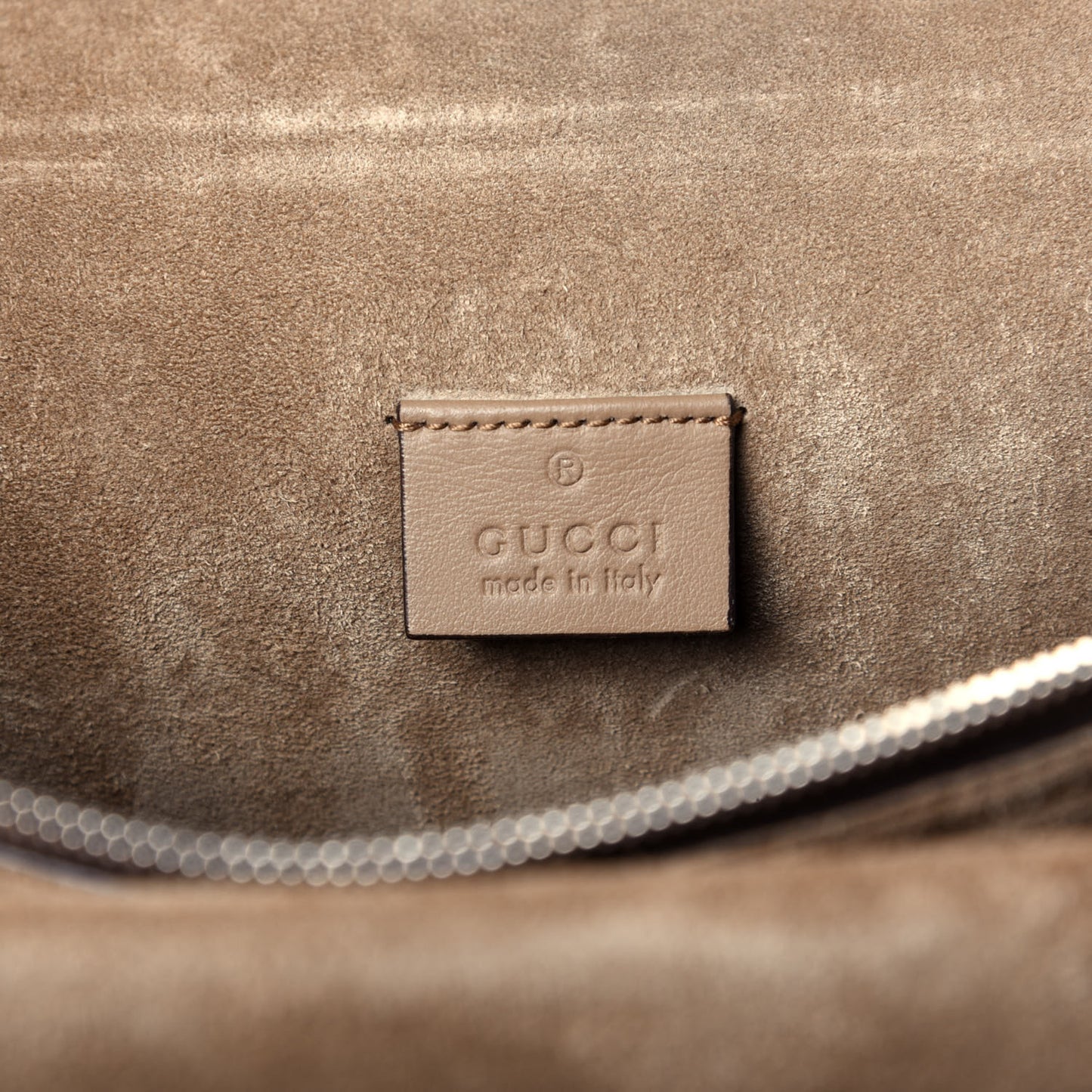 GG Supreme Monogram Medium Dionysus Shoulder Bag Taupe