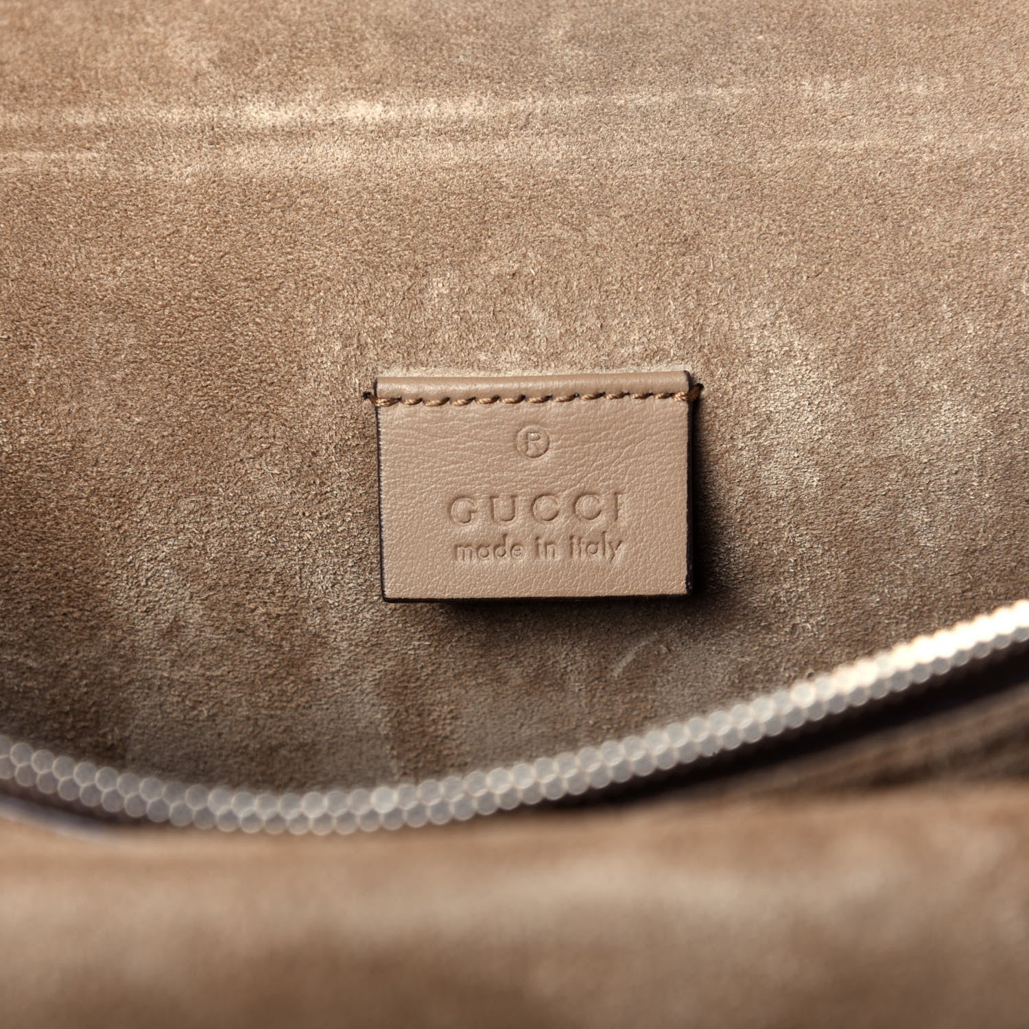 Gucci GG Supreme Monogram Medium Dionysus Shoulder Bag Taupe 7 of 10