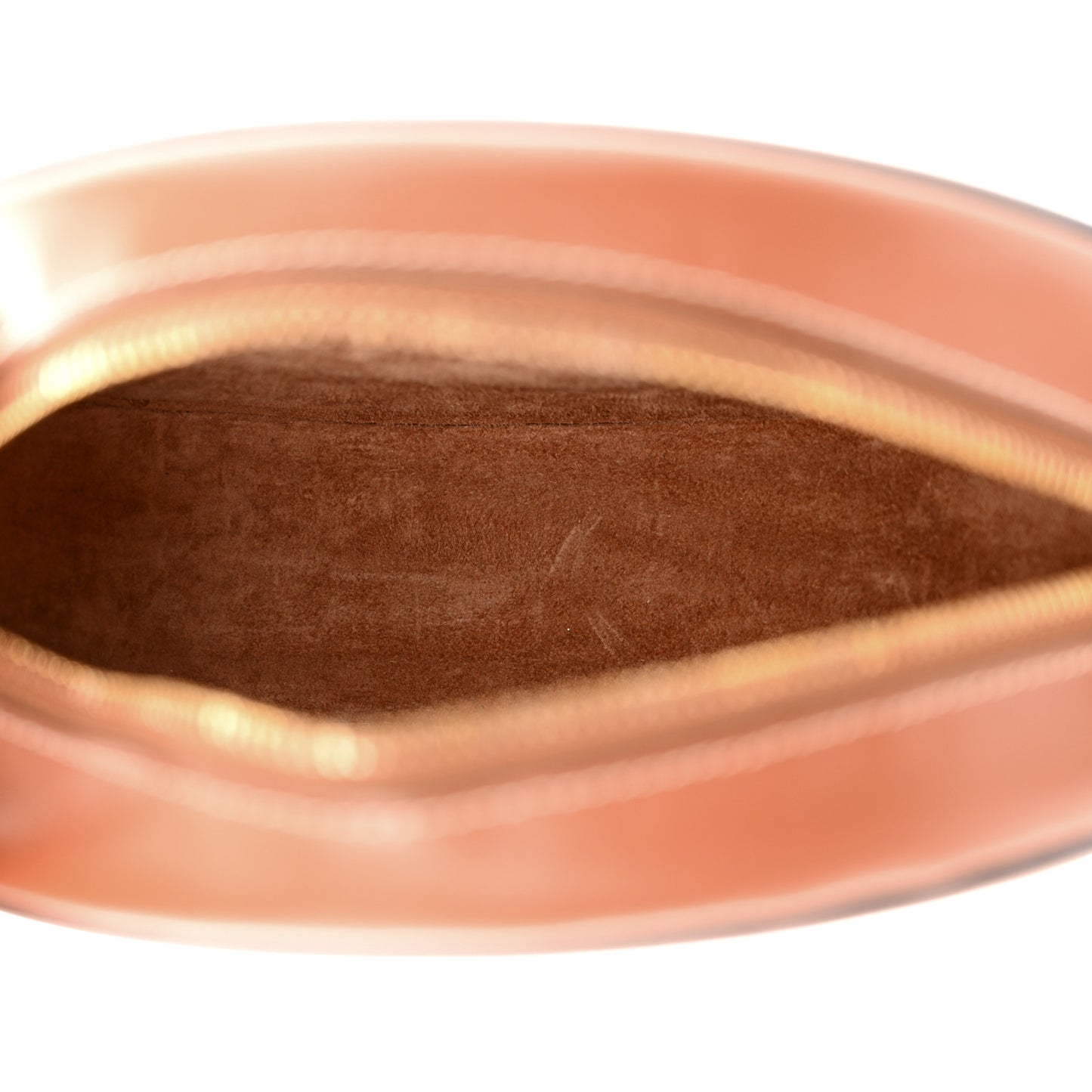 Smooth Calfskin Cuir Triomphe Oval Bag Tan