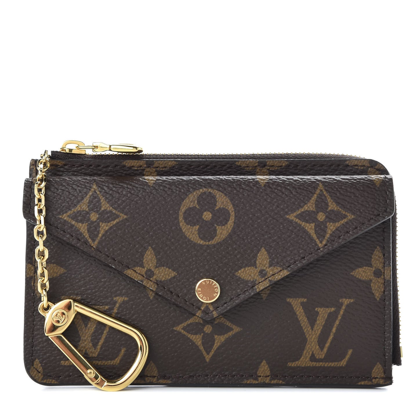 Monogram Recto Verso Card Holder Black