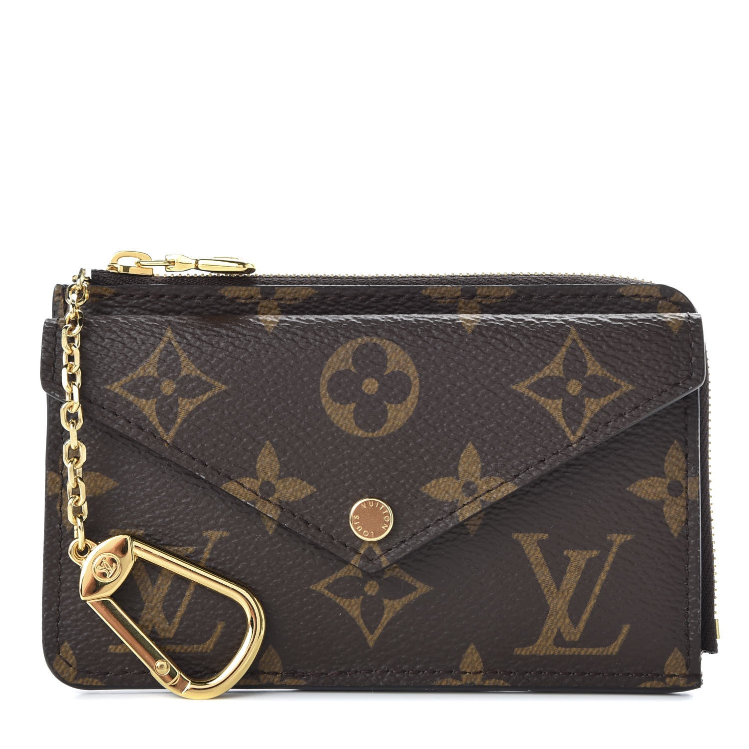 Louis Vuitton Monogram Recto Verso Card Holder Black 1 of 7