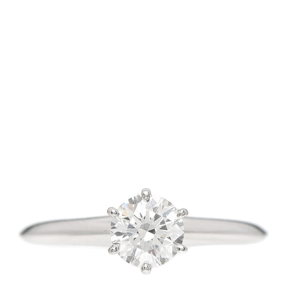 Tiffany Platinum Diamond 1.08ct Solitaire Engagement Ring 62 10 1 of 6
