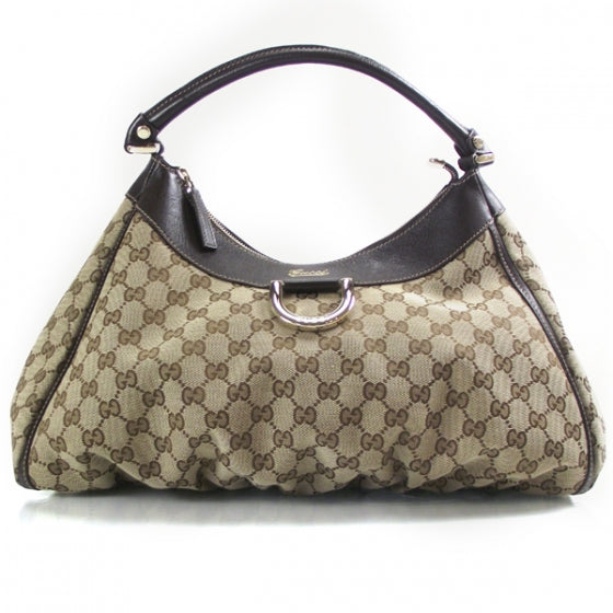 Monogram D Gold Tote