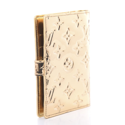 Louis Vuitton Monogram Miroir Small Ring Agenda Gold 3 of 7