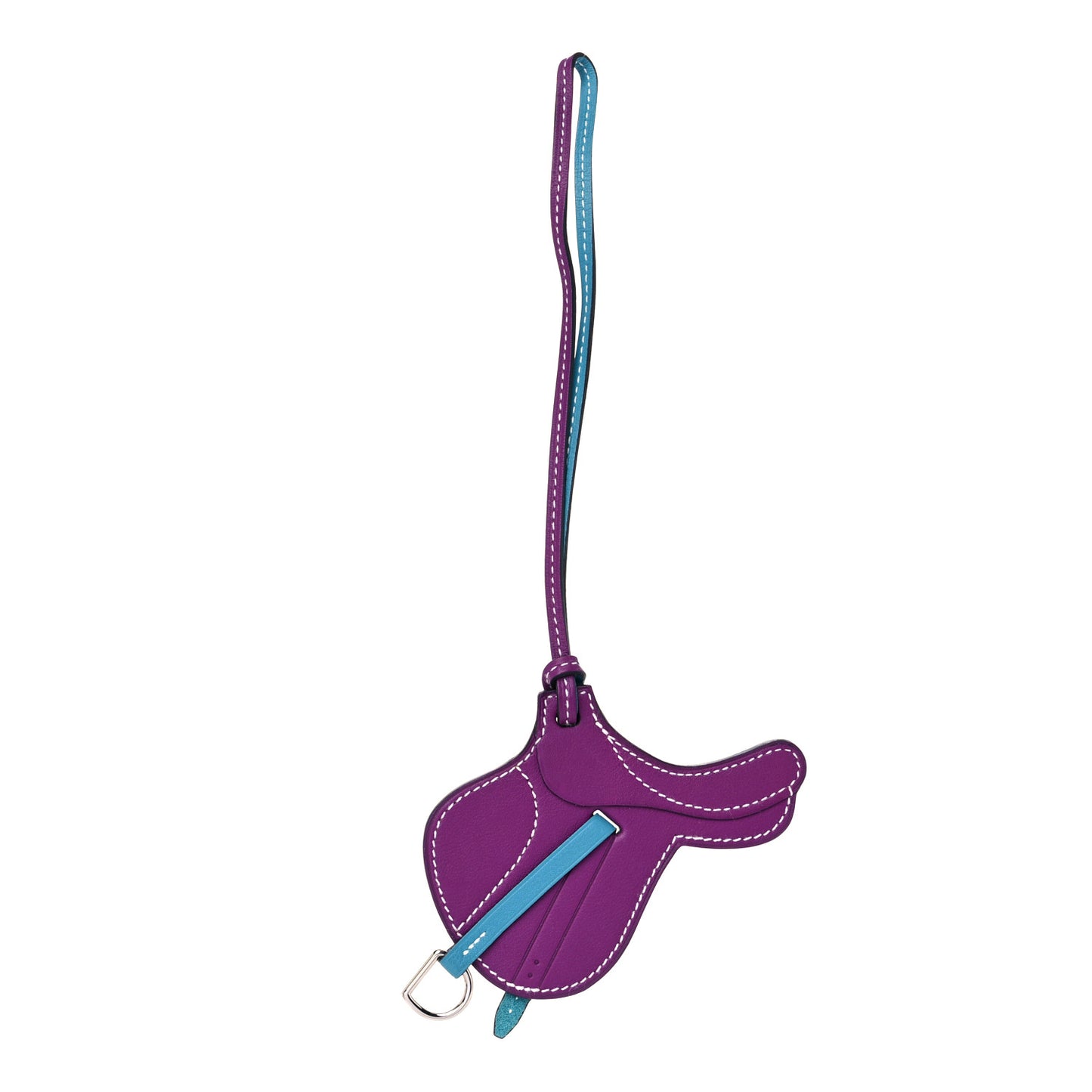 Swift Paddock Selle Horse Saddle Bag Charm Anemone Turquoise