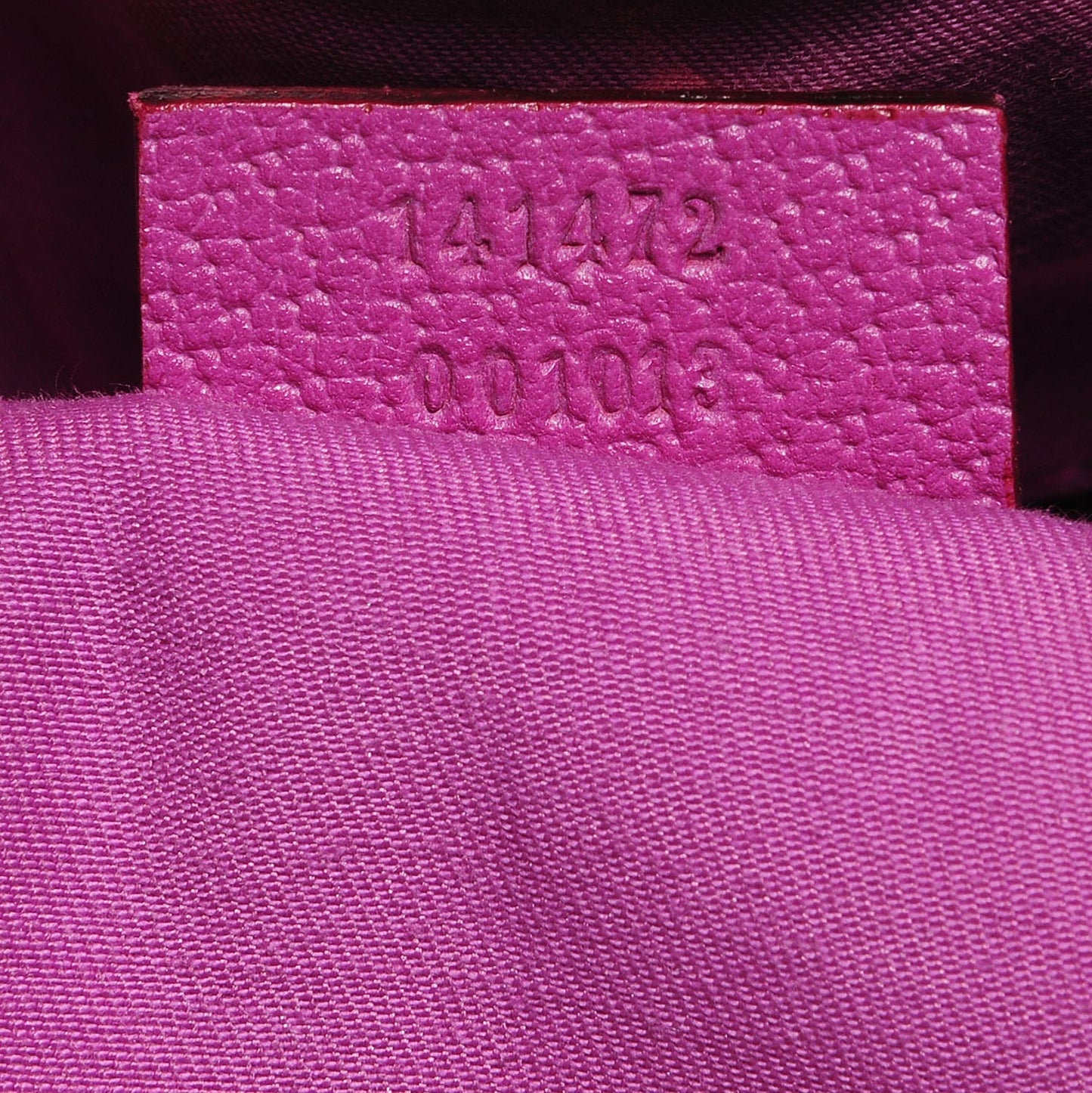 Monogram Abbey Large Tote Fuchsia