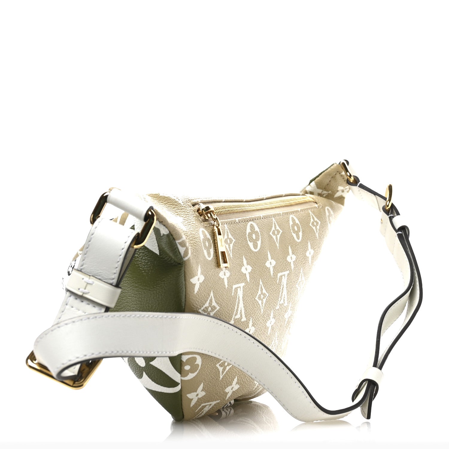 Louis Vuitton Monogram Giant Bumbag Kaki Beige 3 of 11