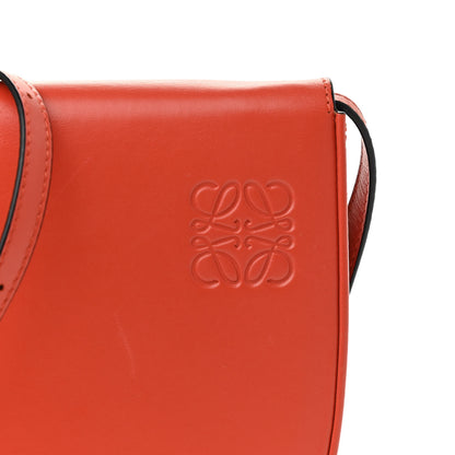 Loewe Soft Calfskin Heel Bag Vermillion 8 of 10